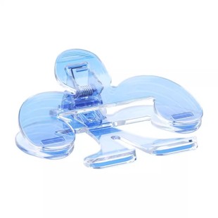 宝盖头翻页书夹12度透明感实用便签夹学生固定书夹收纳整理看书