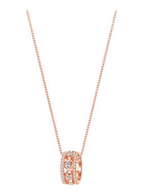 圆环时来运转纯银高级感轻奢吊坠