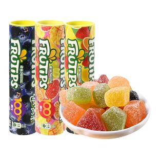 雀巢Nestle趣满果果汁软糖60g儿童糖果水果果汁味软糖休闲小零食