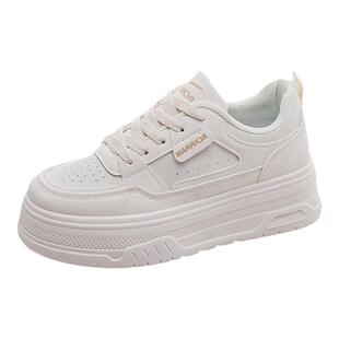 回力女鞋厚底小白鞋女2025新款爆款百搭增高板鞋女款白色运动鞋子