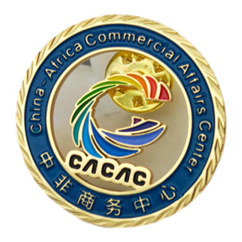 金属徽章胸章胸针定制作班徽校徽司徽工号牌工牌别针logo胸牌定做