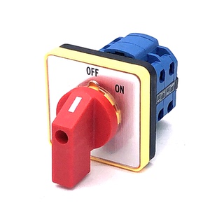 转换开关LW26-20电源通断220V 380V电机启动停止OFF ON二档开关