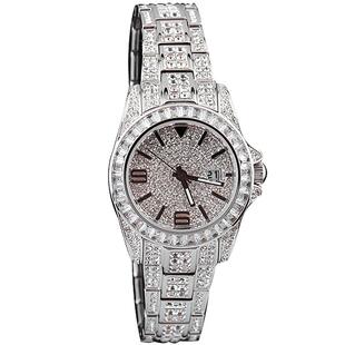 法国Eternelle镶奥地利水晶腕表 欧美珠宝风时装表气质女士手表