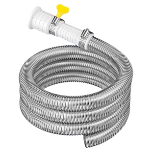 304不锈钢空调外机排水管加长延长管通用滴水管防晒抗老化出水管