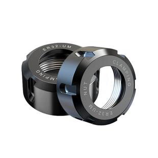 数控石材雕刻机主轴ER20/25/32UM动平衡螺母高精度螺帽不锈钢材质