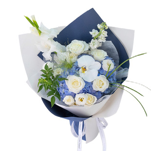 送男士花束 成都同城鲜花速递花店送花上门配送 生日鲜花向日葵