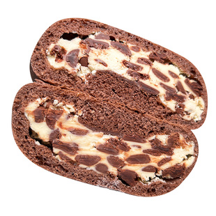 全麦欧包巧克力面包早餐无糖精减代餐饱腹卡零食品脂