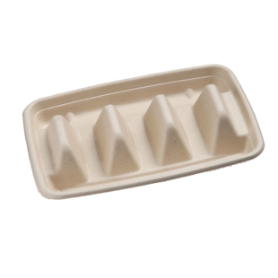 一次性taco塔可盒可降解打包墨西哥脆皮玉米饼包装盒外卖带盖商用