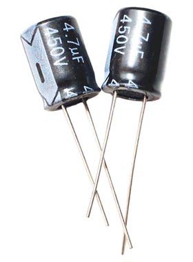 铝电解电容器 4.7UF 450V 4.7微法体积10*13mm电磁炉电源板滤波