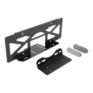 适用于Bronco进口福特烈马后车牌架改装件后备胎牌照座底托架配件