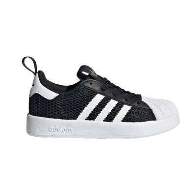 adidas阿迪达斯三叶草男小童贝壳头一脚蹬板鞋运动秋经典鞋JR7411
