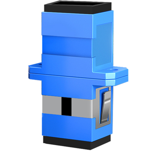 华杰恒讯定制 SC法兰光纤耦合器SC跳线对接器SC/ST/FC/LC法兰盘光纤SC口适配器跳线设备转换器 网络级 电信级