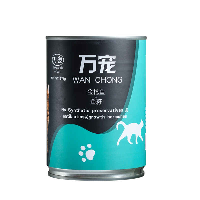 万宠猫罐头主食罐375g整箱幼猫成猫增肥营养猫咪零食猫湿粮包邮