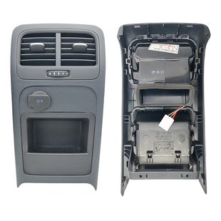 适用12-14款速腾 后排空调出风口 扶手箱后风口 点烟器总成杂物盒
