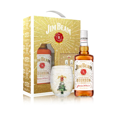 金宾波本威士忌700ml礼盒装