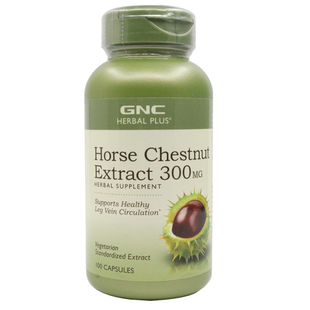 BARLOW美国马栗七叶树精华娑罗果60粒静脉植物迈之灵片正品进口