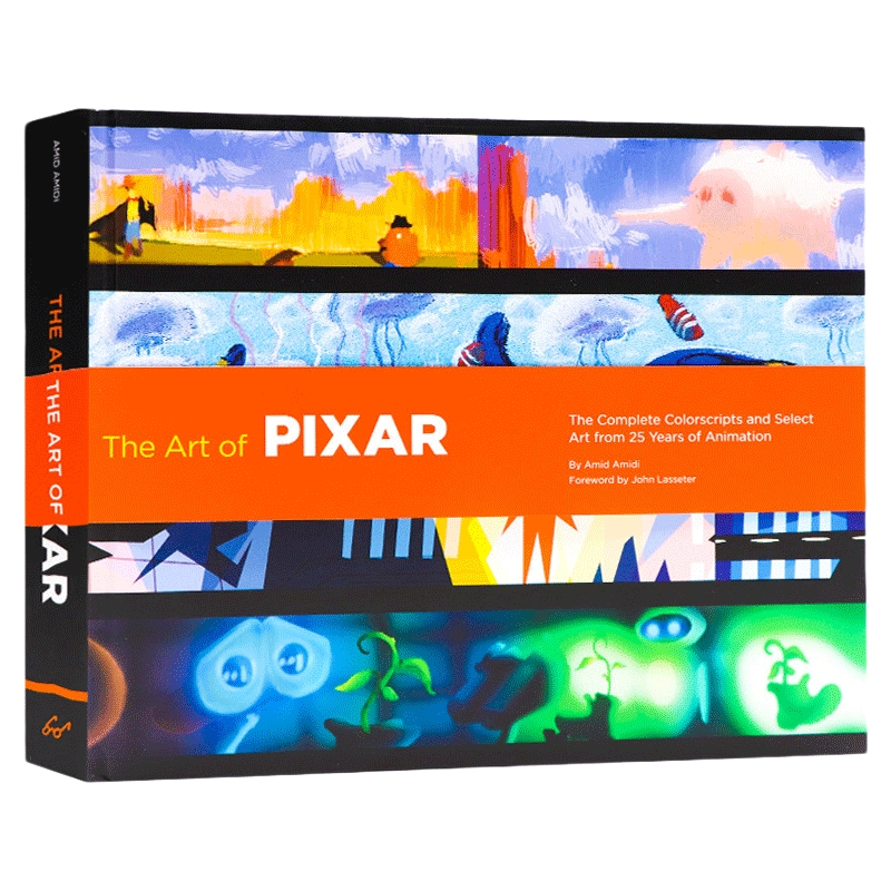 英文原版 The Art of Pixar 25th Anniv The Complete Color Scripts 皮克斯的艺术25周年电影设定集画册 英文版 进口英语原版书