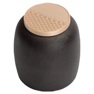 南山先生 素净茶叶罐 陶瓷密封罐子小号家用茶仓便携茶具小茶罐