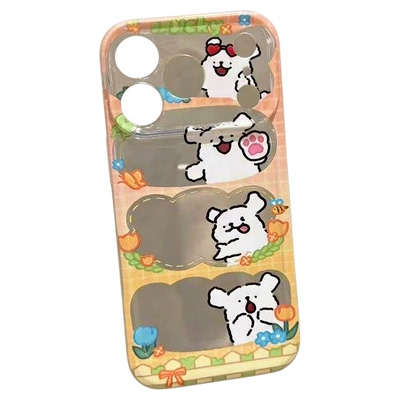Cute Cartoon Animal Clear Case 适用 iPhone 17 Pro Max/16 Pro/16/15/14/ 11 – Soft TPU Cover