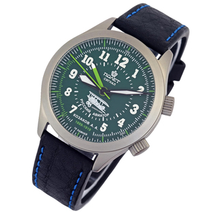 俄罗斯飞行员手表机械闹铃表男士闹表夜光防震稀有无电池闹钟进口