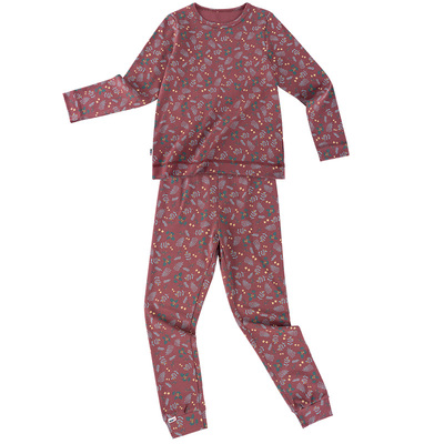 圣诞特辑秋衣秋裤套装儿童有机棉