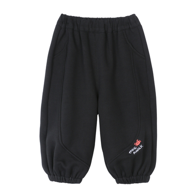 小O爸男婴童 宝宝加绒裤子秋冬季保暖长裤婴儿外穿休闲运动裤