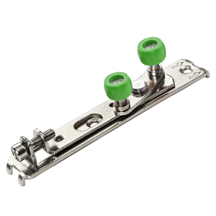 窄款一字可调上轮铝合金推拉门移门一字定位辅轮厨房门可调防摆轮