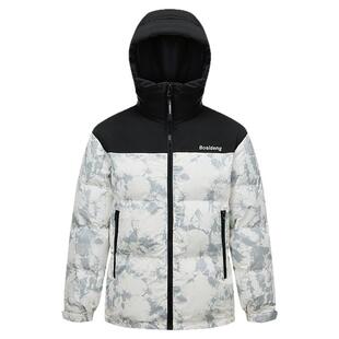 【25明星同款】波司登新款冬户外时尚运动保暖连帽宽松羽绒服女男