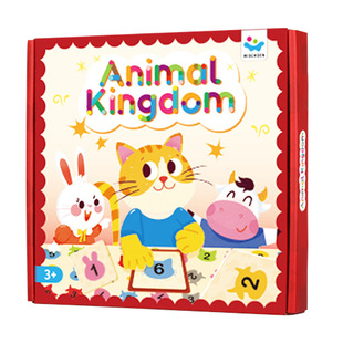 智蔻动物乐园拍拍乐桌游儿童反应力训练游戏亲子互动益智玩具便携