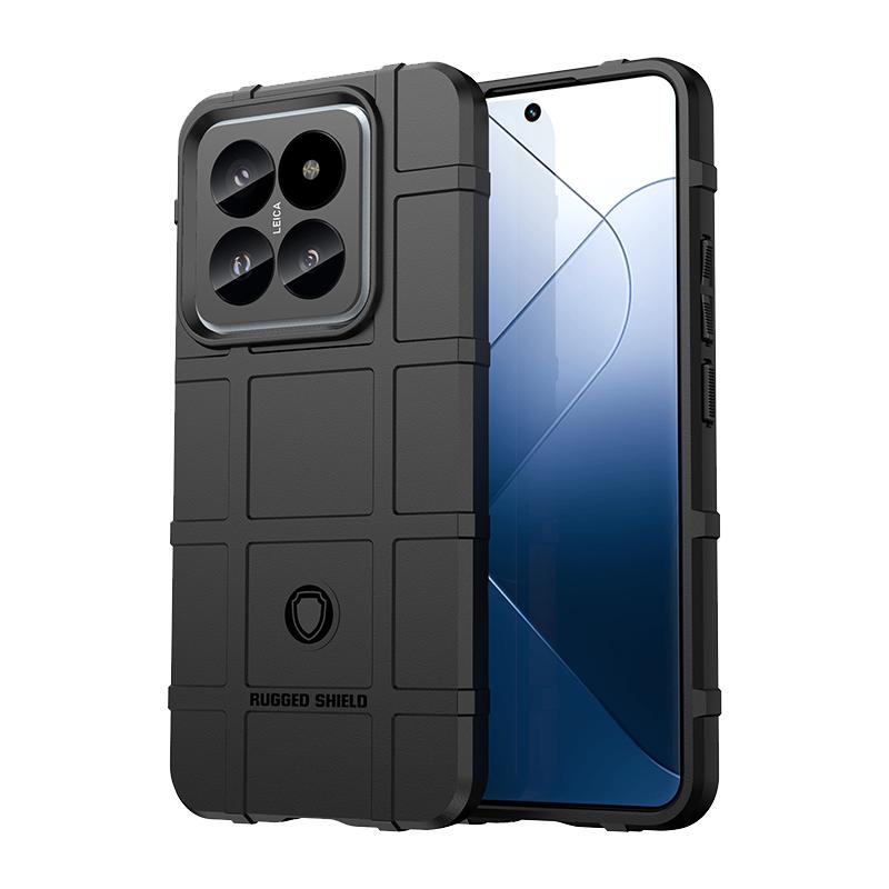适用小米15防摔手机壳小米14Pro军工手机套个性全包新款小米14Pro保护壳防摔护盾简约级感男款磨砂软壳散热