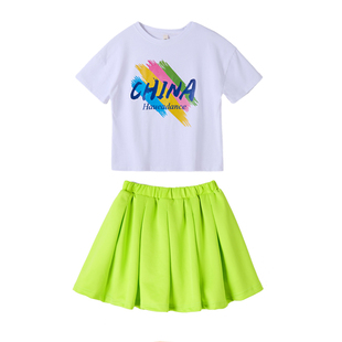六一儿童演出服幼儿园舞蹈服毕业班服男女童小学生啦啦队表演服装