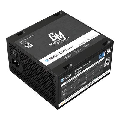 影驰GM650W电脑500W白牌电源
