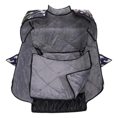 奕旅冬季保暖挡风被加绒加厚加大