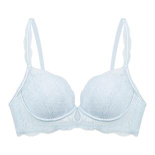 6IXTY8IGHT 68聚拢奢华蕾丝内衣女春夏无钢圈低背厚杯文胸罩