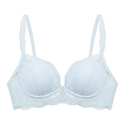 6IXTY8IGHT 68聚拢奢华蕾丝内衣女春夏无钢圈低背厚杯文胸罩