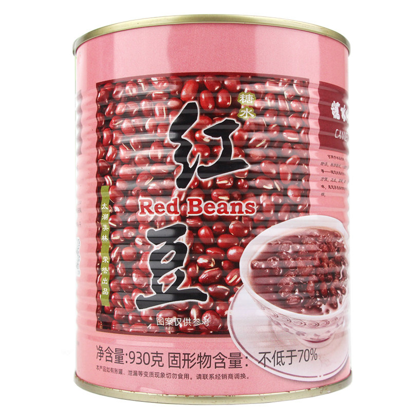 价格劲爆太湖美林红豆罐头奶茶店