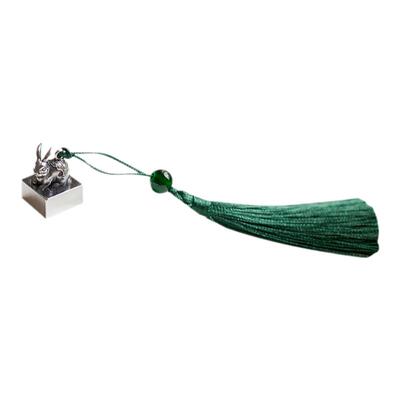 宣品十二生肖印章纯银锻造