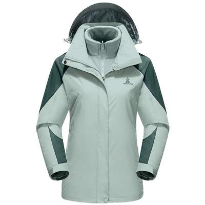 防水加绒保暖冲锋衣春秋冬可拆卸