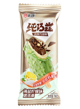 佑康海盐柠檬味脆皮冰淇淋