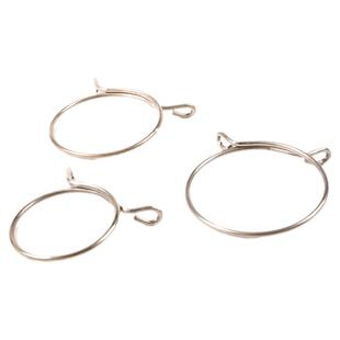 伊兰大尺寸304不锈钢单钢丝卡箍水管pvc管快装卡簧管卡厂家直销