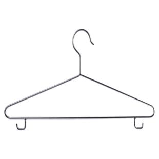 304实心不锈钢晾衣架挂衣服裤子裙子吊带挂钩防锈内衣架潜水铅衣