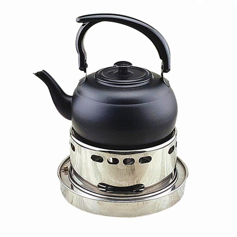 露营便携好带酒精茶壶套装