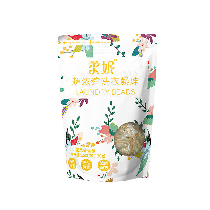 柔妮超浓缩洗衣凝珠蓝风铃