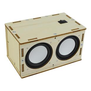 儿童自制木质蓝牙音响diy手工材料包通用技术作品科技玩具小制作