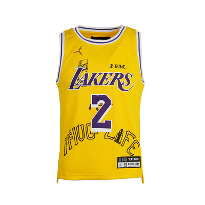 TGFCLUB嘻哈2Pac印花修身背心