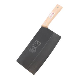 老实人菜刀厨师专用切肉大片刀手工锻打商用锋利厨具加长不锈钢切