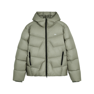 【高暖90白鹅绒】BODYDREAM轻量高蓬鹅绒服男户外拒水面包羽绒服