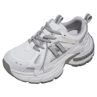 Lee Cooper厚底老爹鞋女款2026新款春季小个子增高时尚潮流休闲鞋