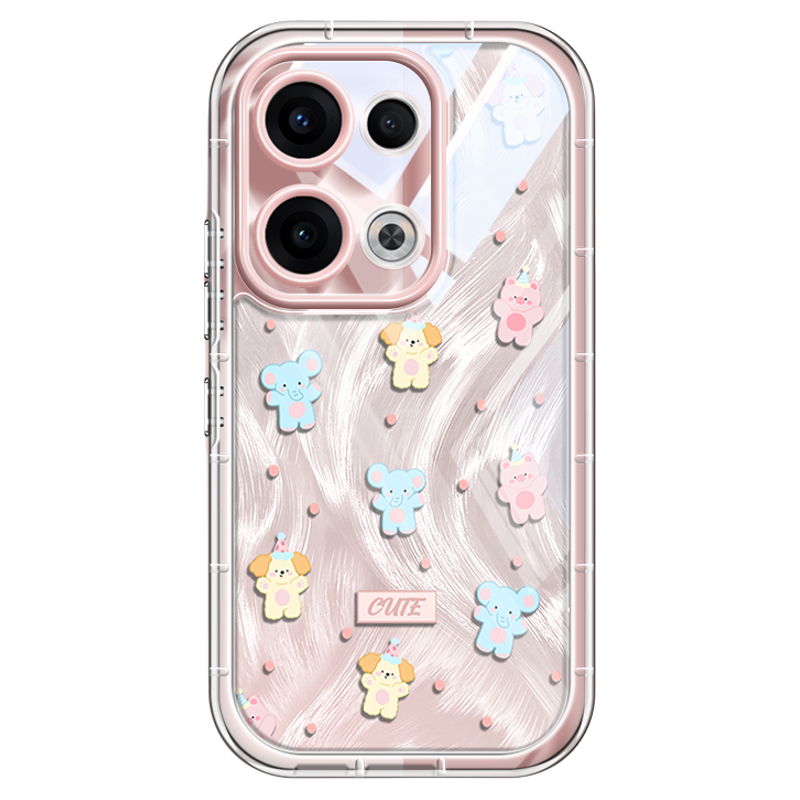 适用opporeno13羽纱小动物手机壳
