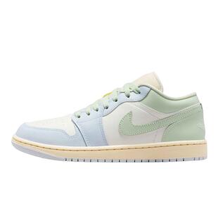 Nike耐克女鞋air Jordan 1 AJ1刺绣低帮鞋运动复古板鞋DC0774-108